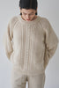 Hermosa Fisherman Cable Sweater