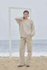 Hermosa Fisherman Cable Sweater