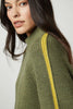 Teagan Stitches Top- Elm/Sunflower