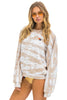 Tie Dyed Sweatshirt - Tie Dye Sand