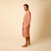 Weightless Waffle Robe- Terra Cotta