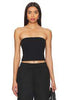 The Rib Tube Top - Jet