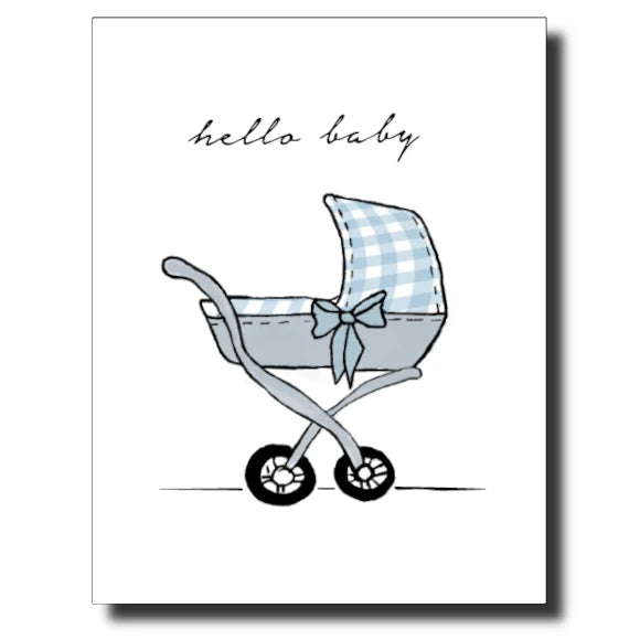 Hello Baby Boy Card