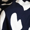 The Imperfect Heart Blanket - Indigo