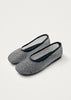 Lorain Mesh Glow Ballet Flats - Black