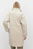 Cara Lux Sherpa Coat - Ecru