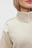 Cara Lux Sherpa Coat - Ecru