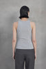 Cruz Modal Rib Tank- Heather Grey