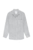 Mulholland Linen Button Up Top - Cement