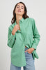 Elsa Shirt - Kelly White Stripe