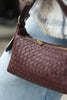 Rhea Shoulder Handbag - Maroon