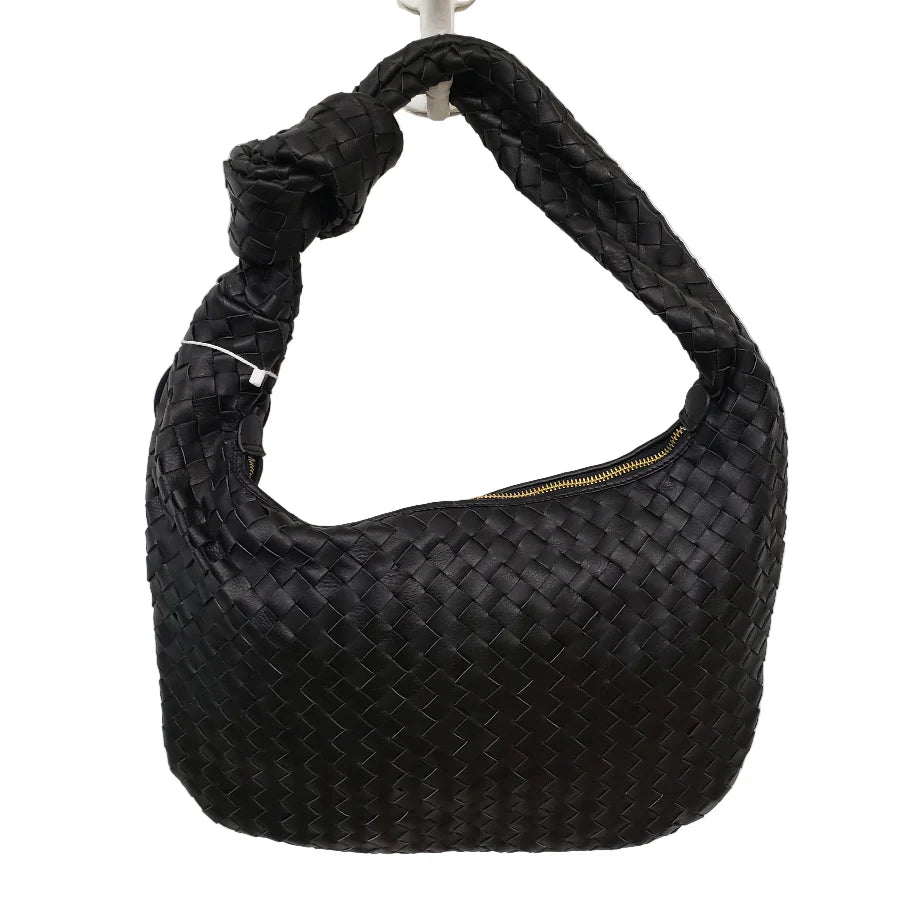 Zar Woven Handbag - Black