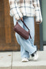 Rhea Shoulder Handbag - Maroon