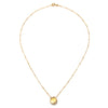 Citrine Teardrop Necklace