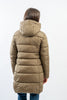 Taylor Hooded Coat - Wood Beige