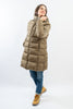 Taylor Hooded Coat - Wood Beige
