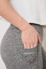 The Stormi Pocket Legging - Heather Grey