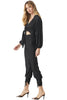 Margot Pants- Black Dot Jacquard