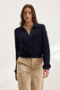 Taj Cardigan- Navy