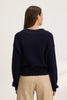 Taj Cardigan- Navy