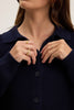 Taj Cardigan- Navy