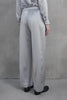 Modesto Silk Charmeuse Pant - Platinum