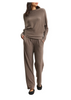 Kashmir Knit Pant- Mocha