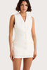 Eloise Vest - White