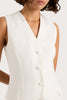 Eloise Vest - White