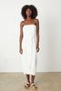 Audrina Jersey Dress- Ecru