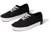 Cupsole Cordones Sneaker - Black Canvas