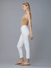 Riley Boyfriend Straight - White Distressed