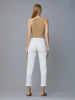 Riley Boyfriend Straight - White Distressed
