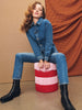 Patti Straight Vintage Ankle - Oasis Cuffed