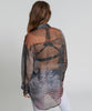 Dilema Sheer Utility Shirt- Animal