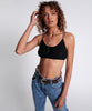 Mesh Lola Bralette- Black