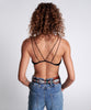 Mesh Lola Bralette- Black
