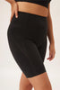 High Rise Bike Short - Black