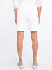 Boy Cut Bermuda Short - White