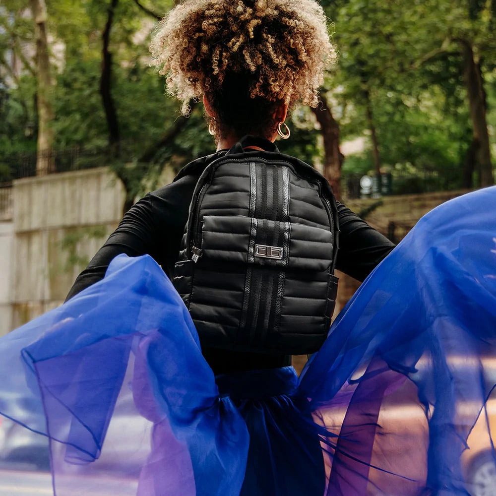 The Charlie Backpack - Black Flight
