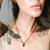 Charm Necklace - Titanium
