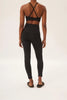 High Rise Compressive Legging - Black