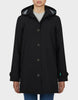 Grin Trench Coat - Black