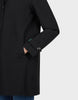 Grin Trench Coat - Black