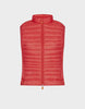 Giga Puffer Vest - Hibiscus Red