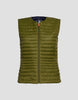 Iris Puffer Vest - Caper Green