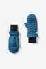 Elsa Puffer Mittens - Lake Blue
