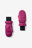Elsa Puffer Mitten - Fuchsia