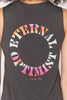 Optimist Muscle Tank- Vintage Black