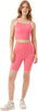 High Rise Bike Short - Camellia